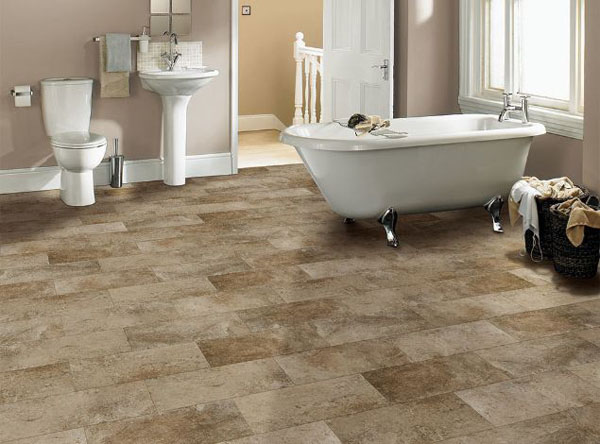 Coretec Plus Tiles - Bronzed Stone