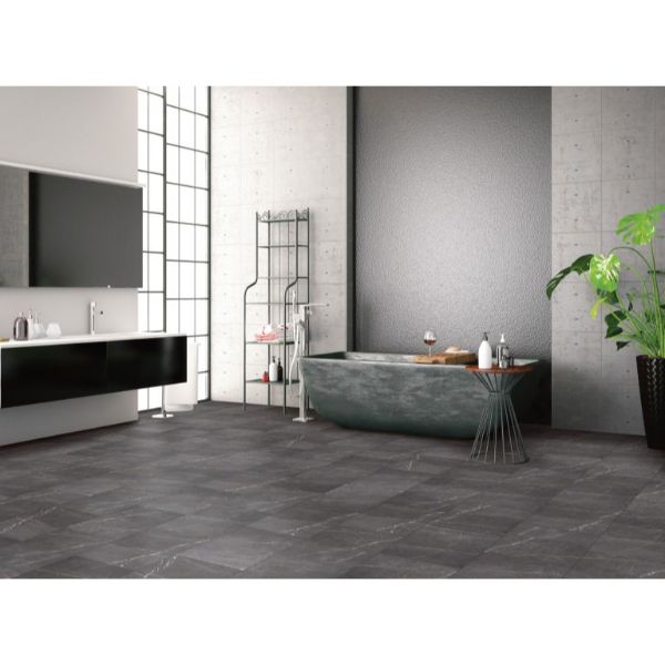 COREtec Stone luxury vinyl tile room scene