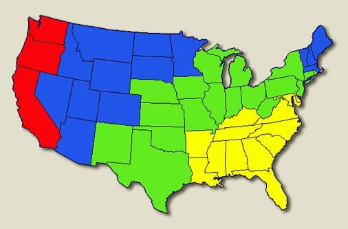 shipping map