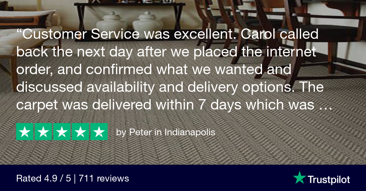 Trustpilot Review - Peter in Indianapolis