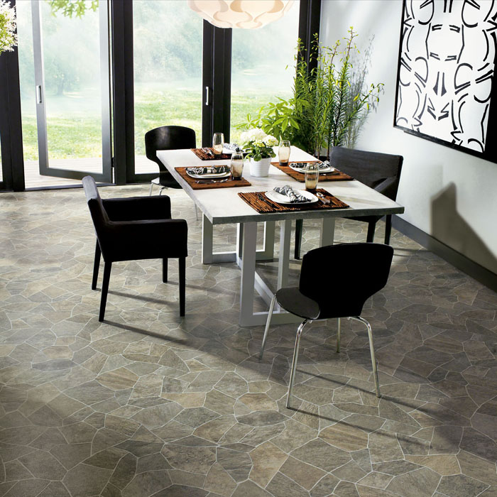 sheet vinyl resilient flooring